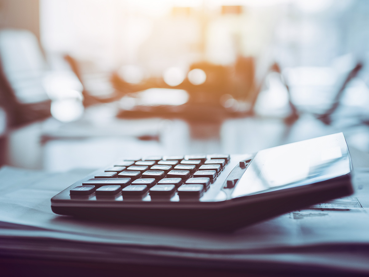 Image of a calculator